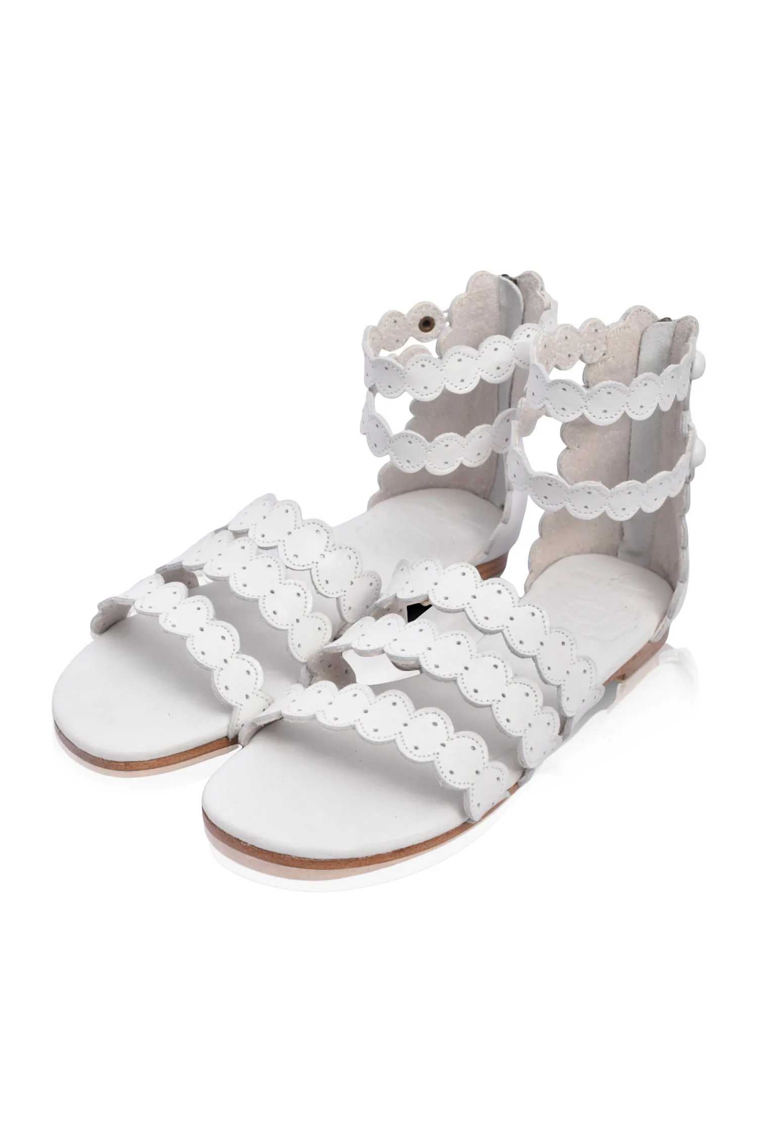 Rimini Boho Leather Sandals (Sz. 7)