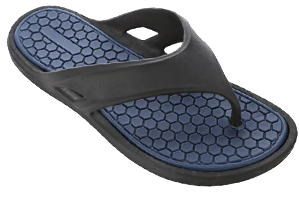 Sandals Mens Flip Flop Thick Bee Hive Waffle Insole Sport Sandal