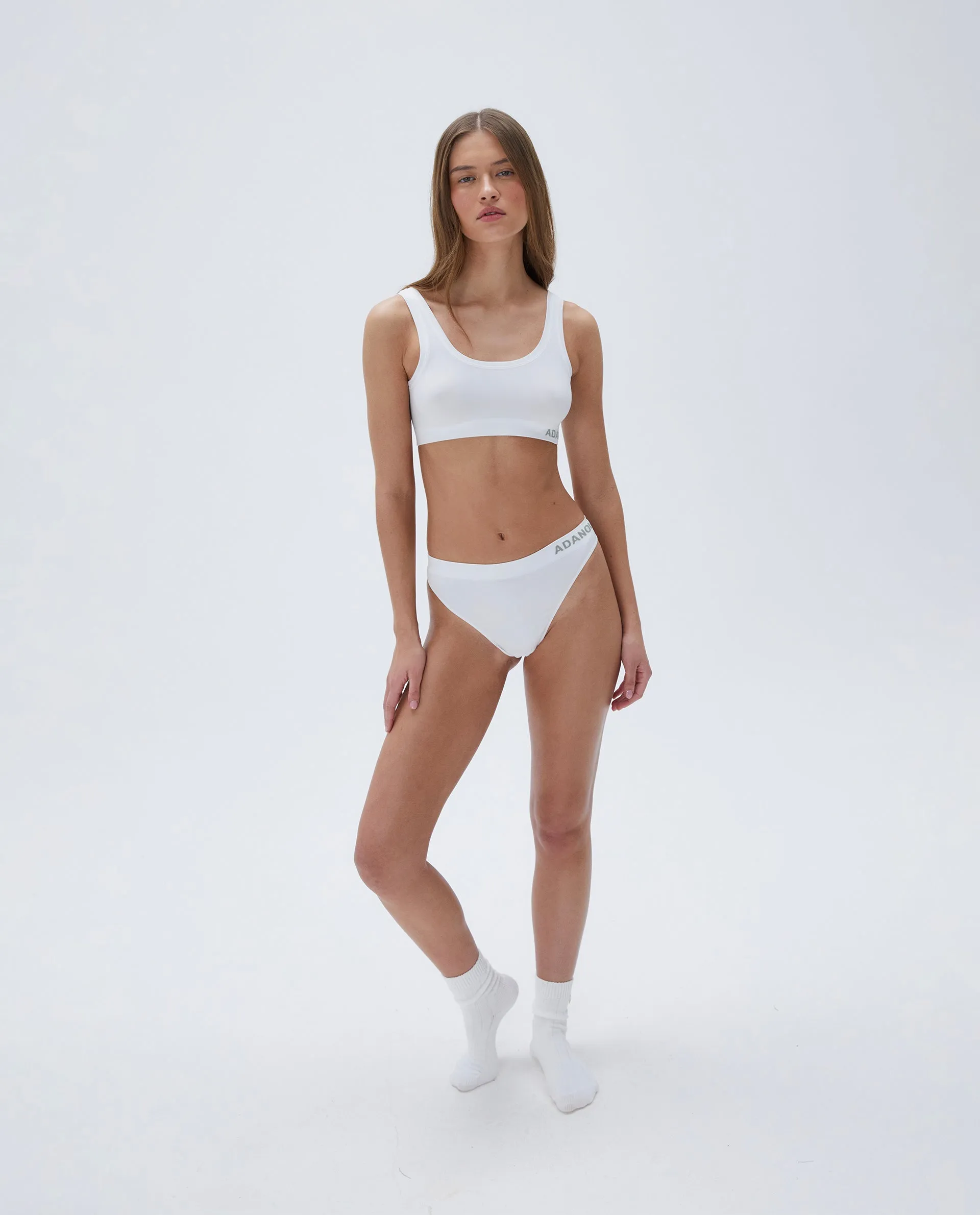 Seamless Intimate Thong - White