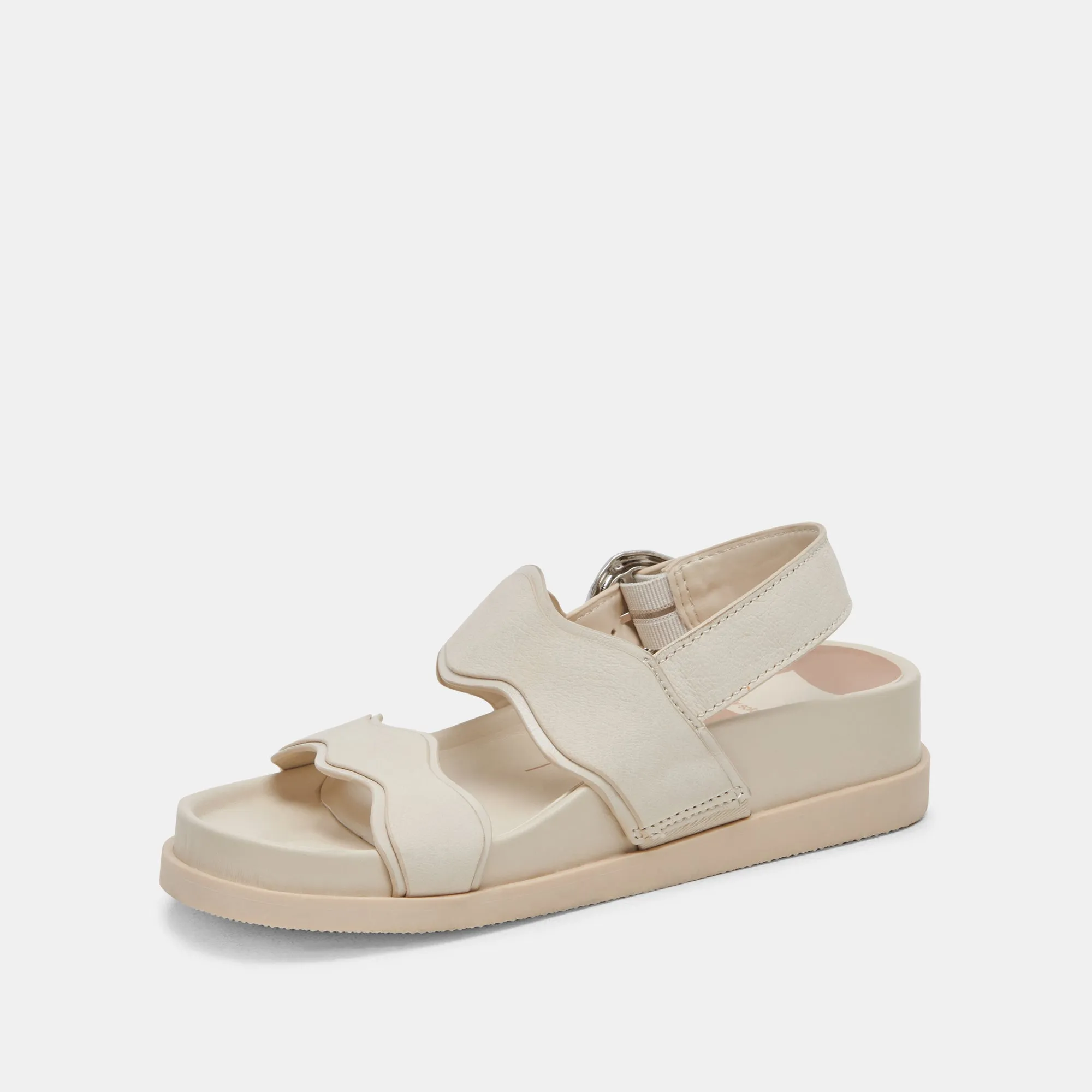 SINDY SANDALS IVORY NUBUCK