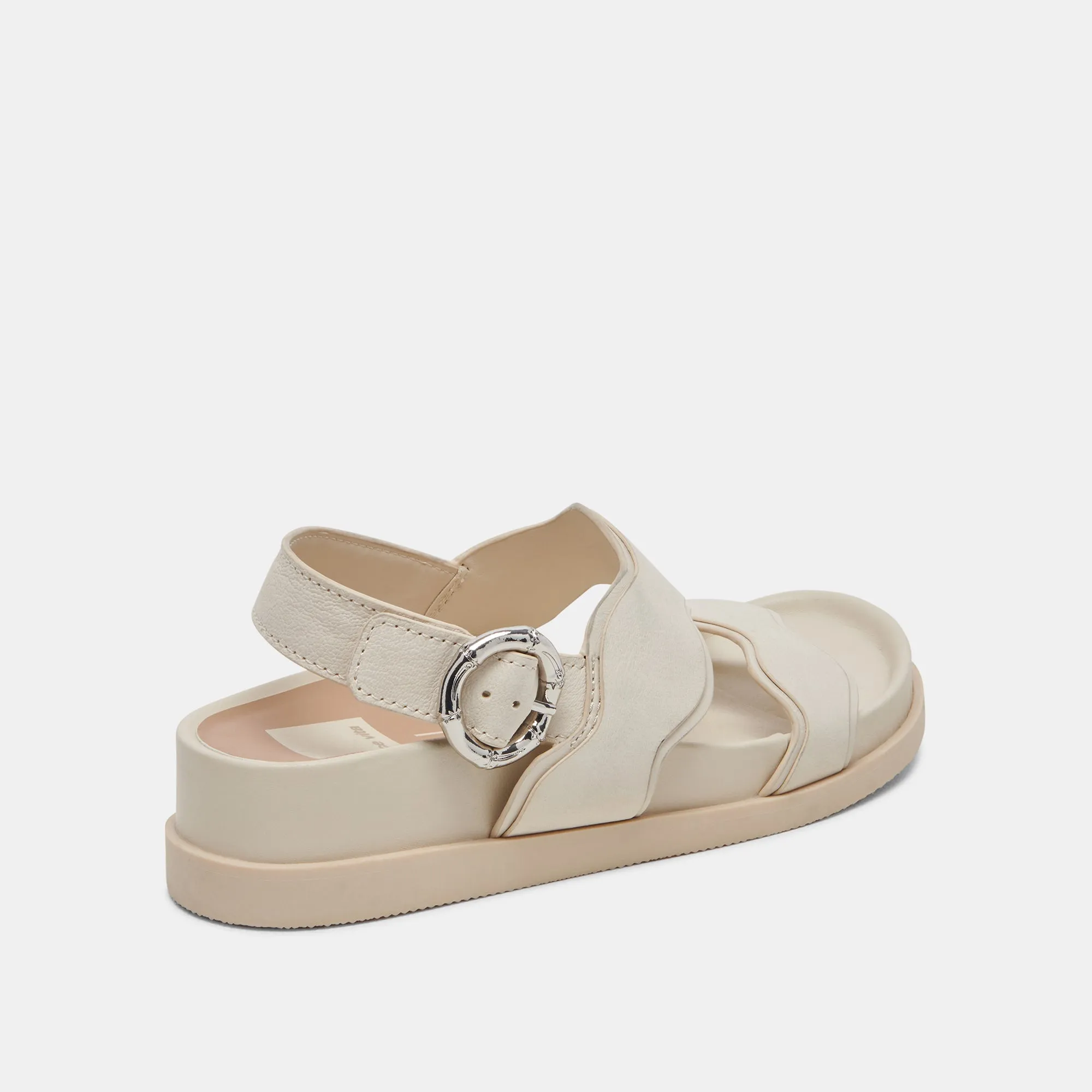 SINDY SANDALS IVORY NUBUCK