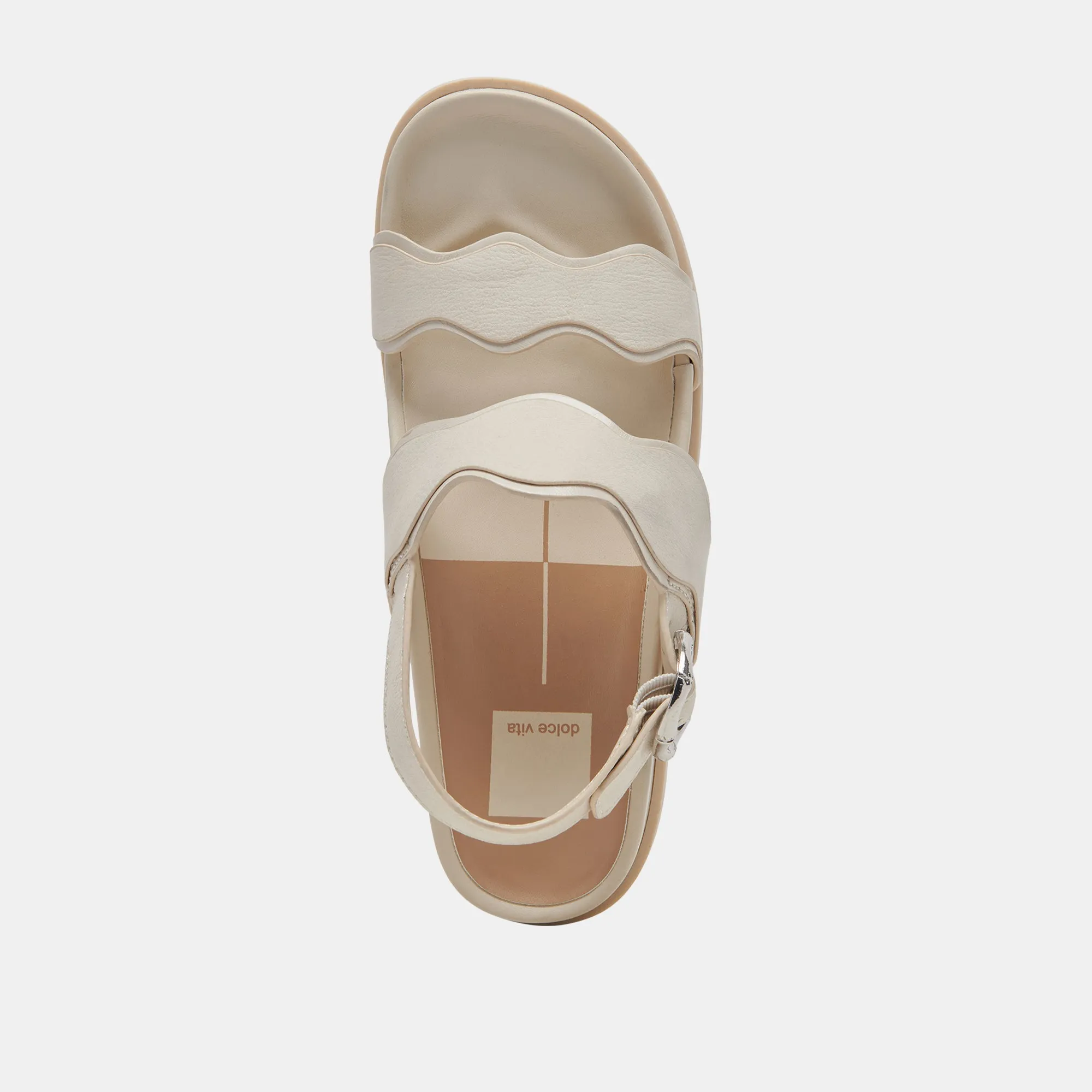 SINDY SANDALS IVORY NUBUCK