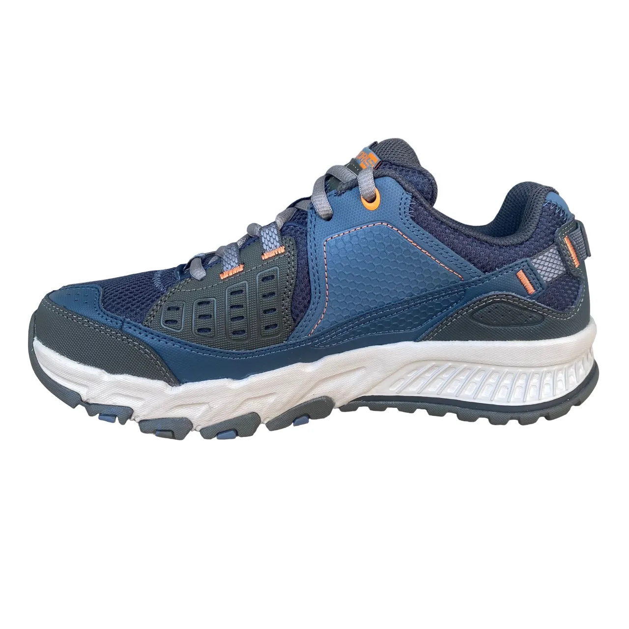 Skechers men's outdoor shoe Arch Fit Escape Plan 237545/NVOR blue-orange