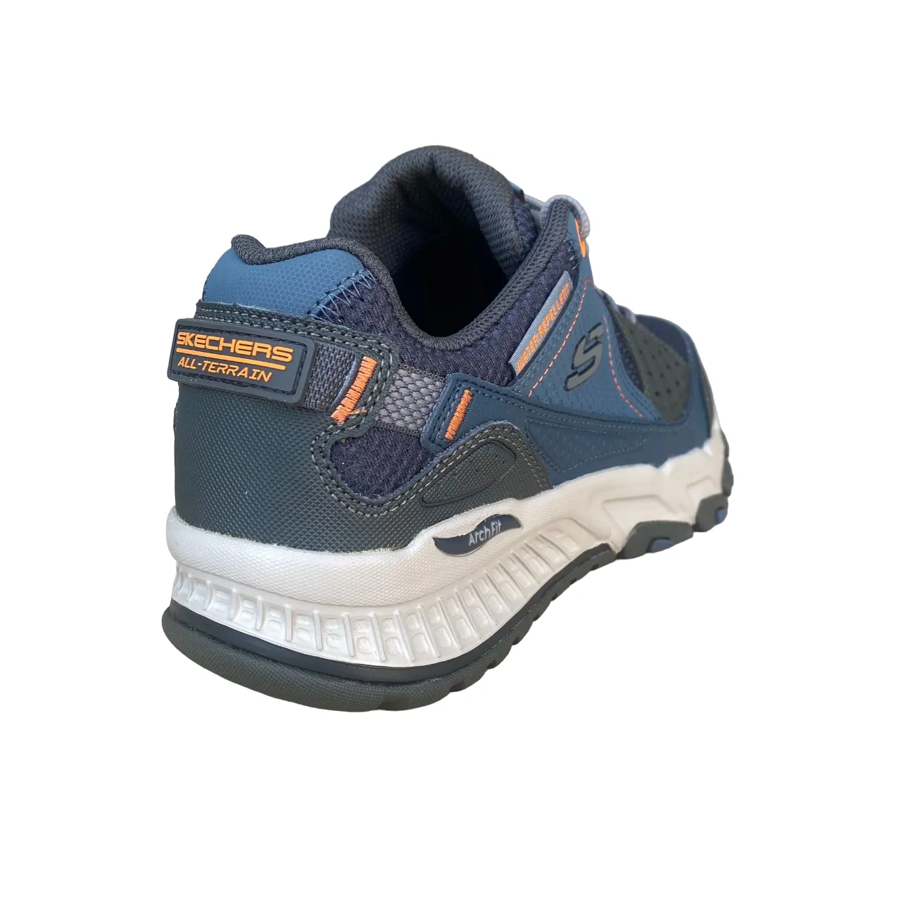 Skechers men's outdoor shoe Arch Fit Escape Plan 237545/NVOR blue-orange