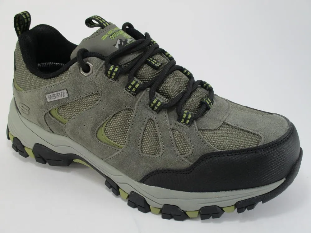 Skechers men's outdoor shoe Selmen Revand 66276 GRY gray green