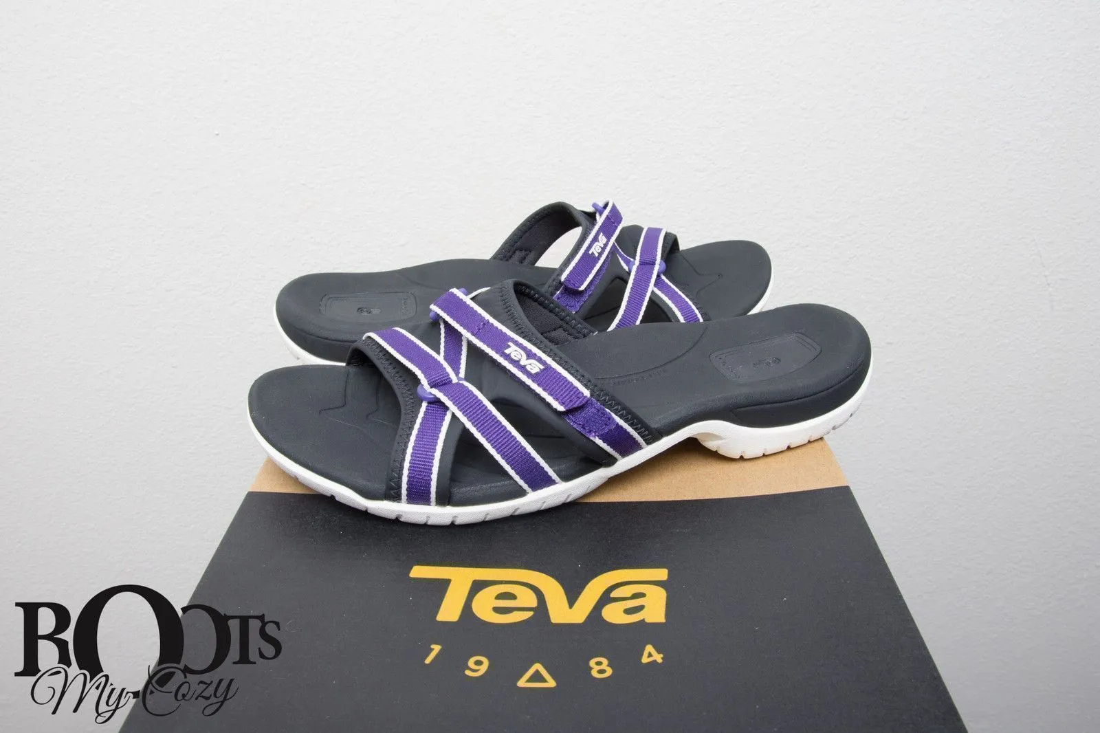 Teva Tirra Slide Deep Purple Sandals