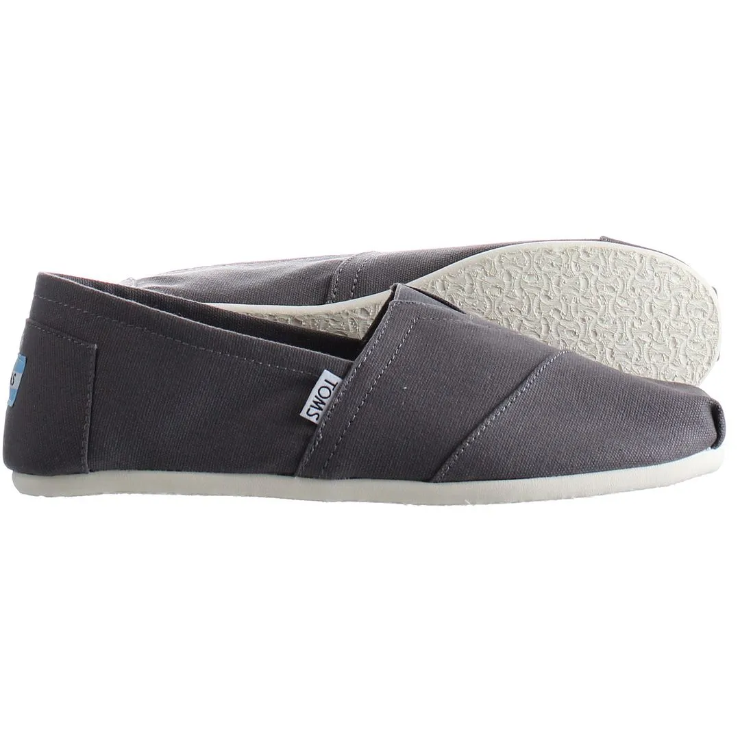 Toms Ash Alpargatas Brown Mens Plimsolls