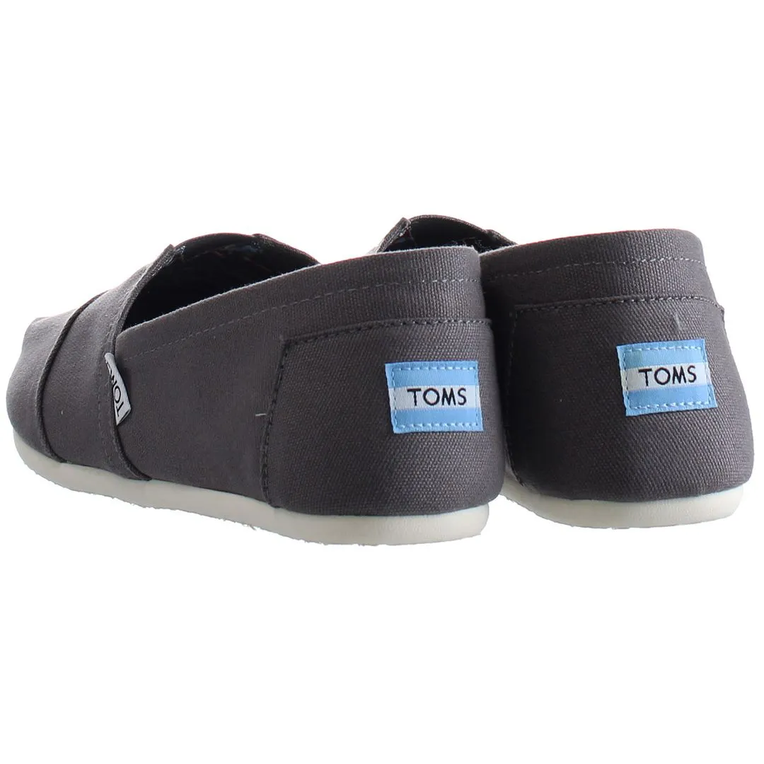 Toms Ash Alpargatas Brown Mens Plimsolls