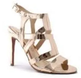 UNA HEALY rosegold gladiator sandal Battle Lines