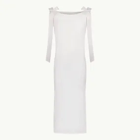 WILMER DRESS WHITE BRODERIE